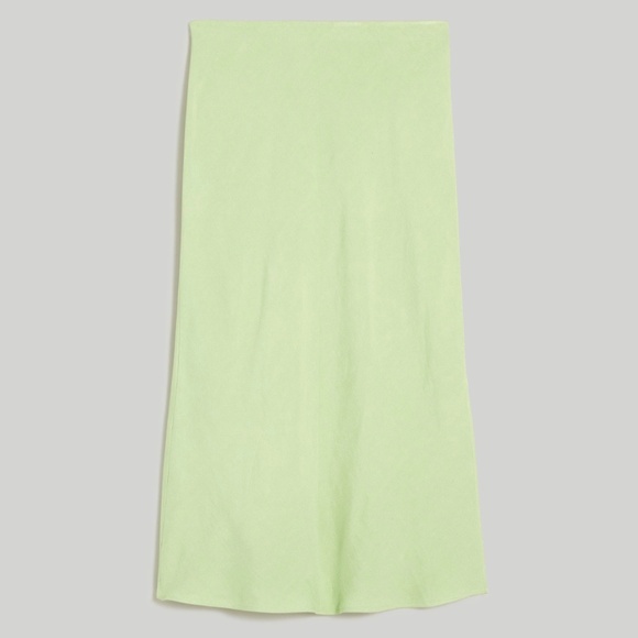 NWT Madewell Layton Midi Slip Skirt - Picture 1 of 1